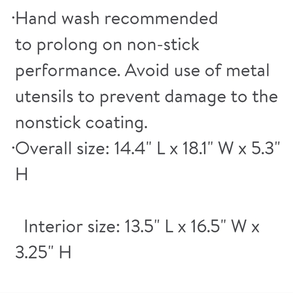 ❤️ New Pioneer Woman Timeless Non-Stick Roaster with Wire Rack - Picture 9 of 10